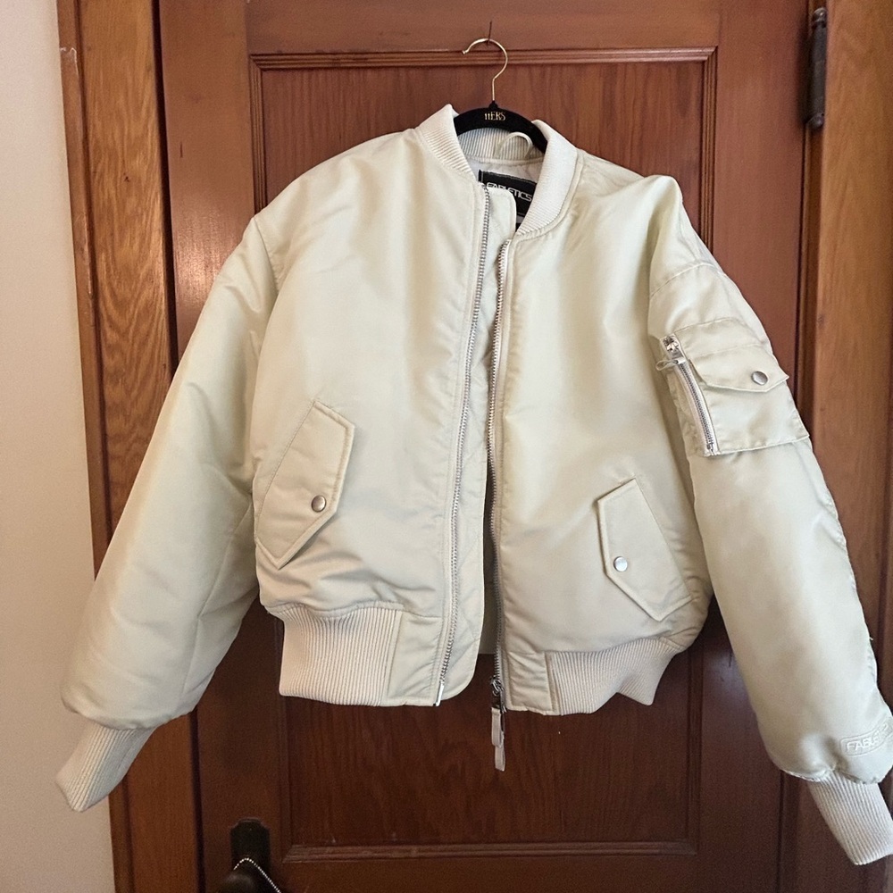 Fabletics Oversized Bomber Jacket Size S